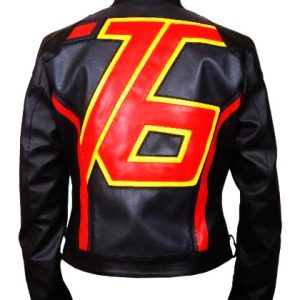 black soldier 76 leather jacket