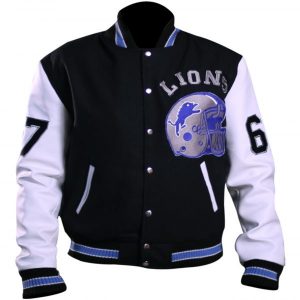 Beverly Hills Cop Detroit Lions Varsity Jacket